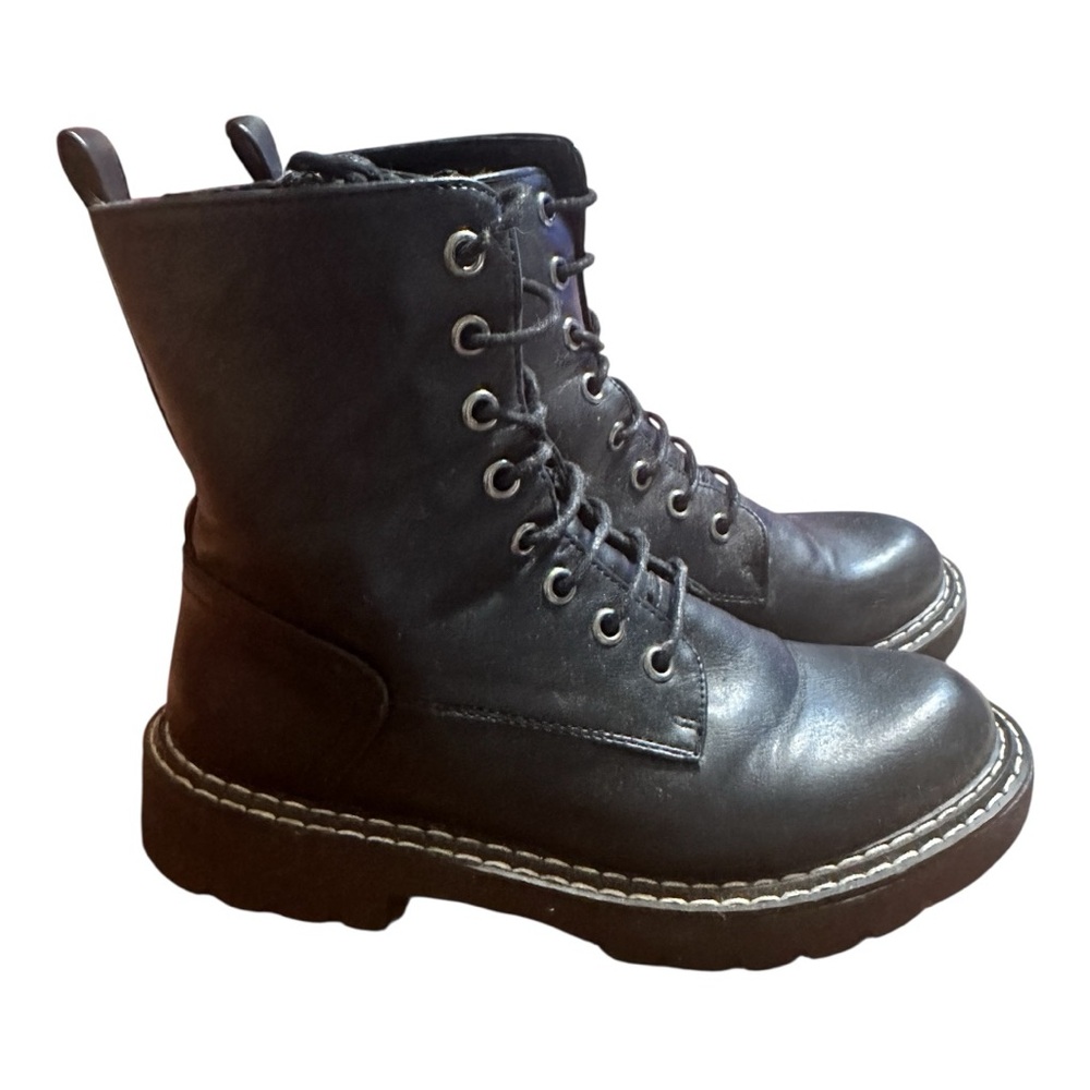 Zigi Soho Black Combat Boots